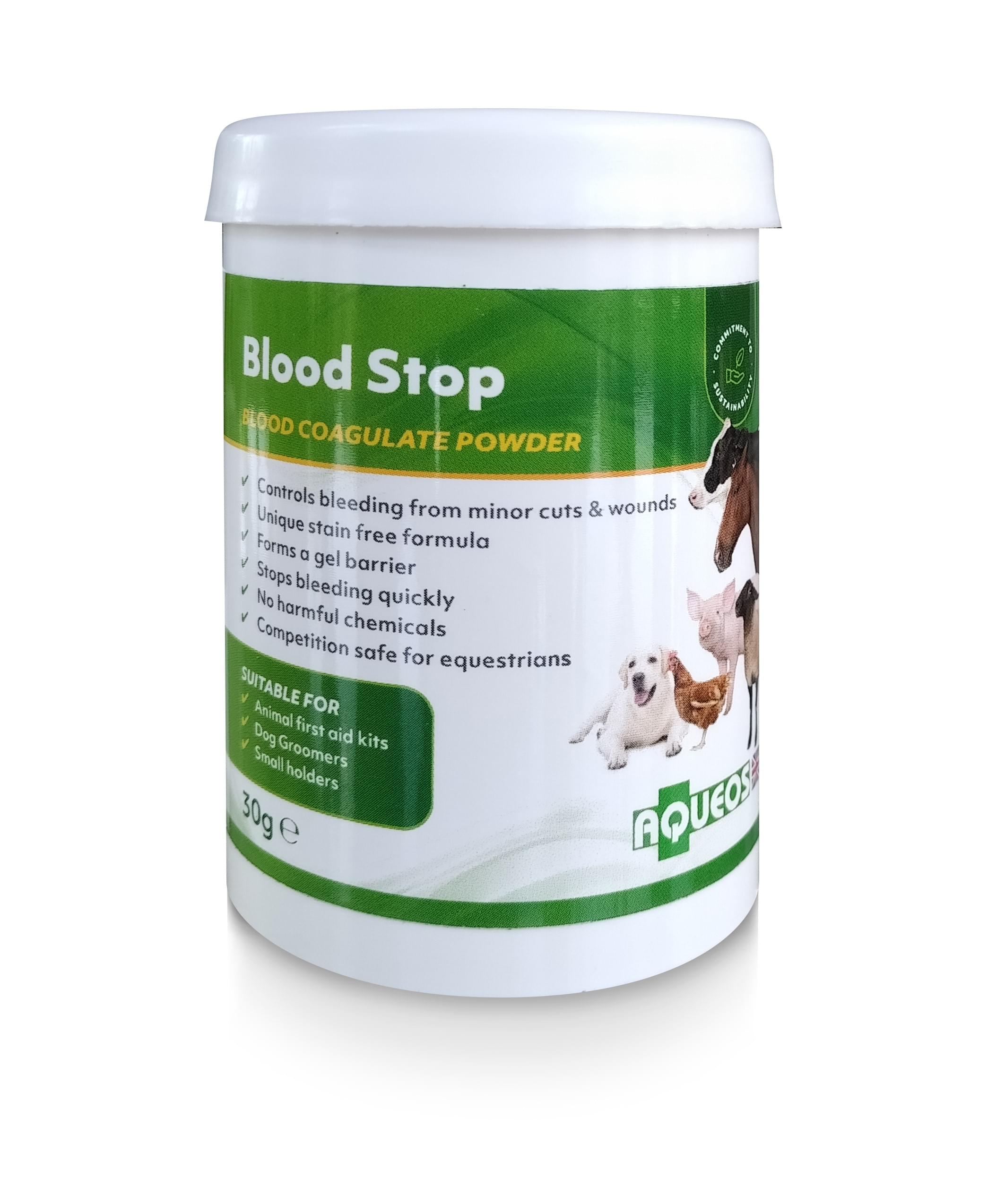 Aqueos Blood Stop Powder For Pets (30g) - Image 1