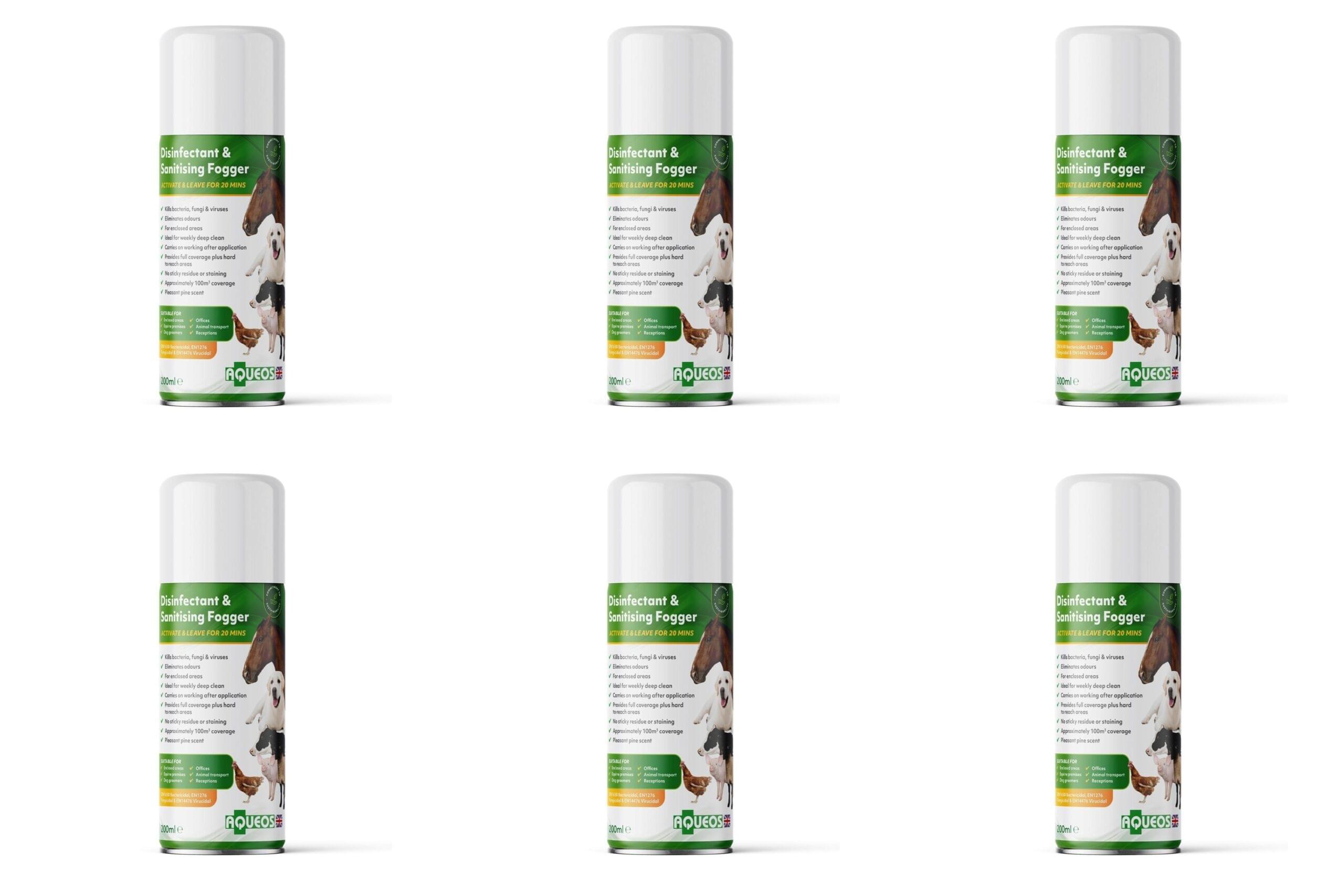 aq9100-fogger-6x-scaled 12 x Weekly Deep Clean Disinfectant & Sanitising Foggers - Image 1