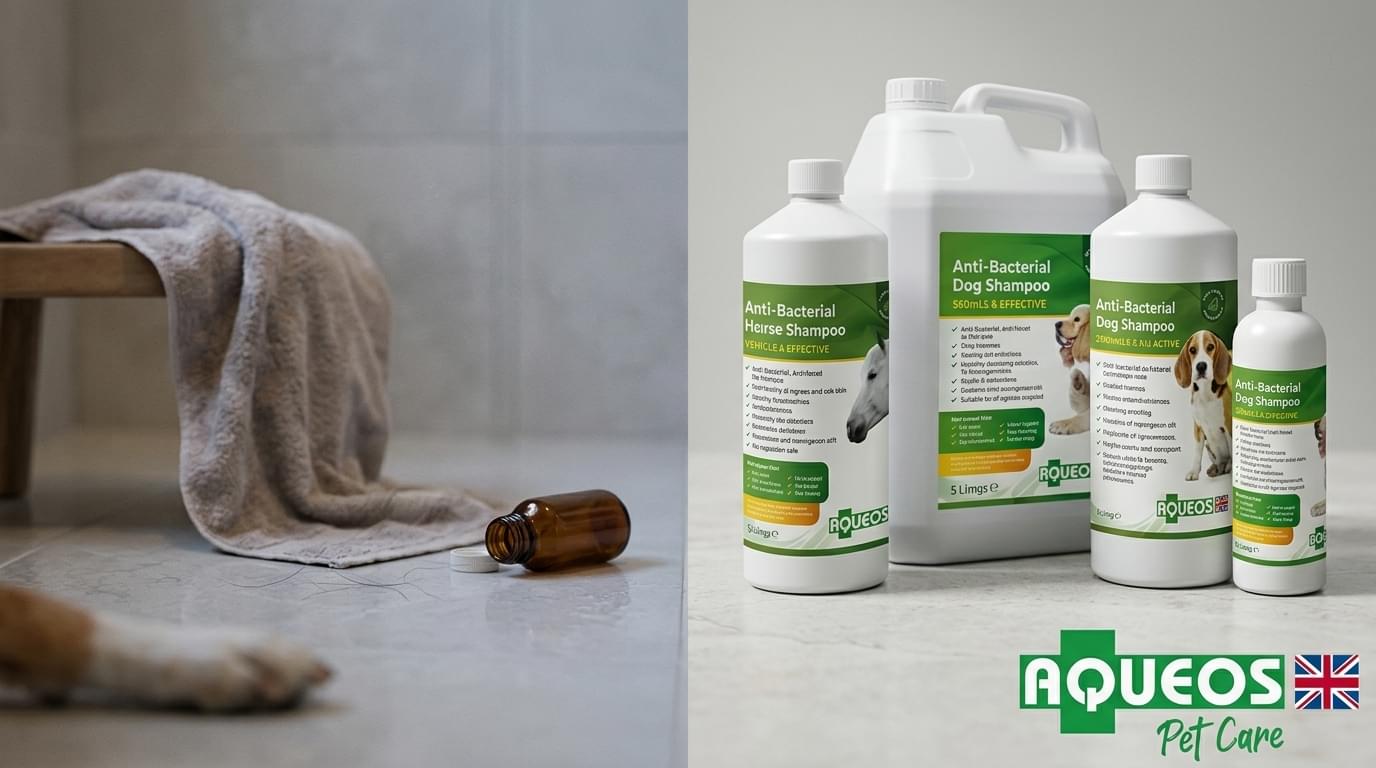 Medicated Dog Shampoo for Itchy Dogs Aqueos