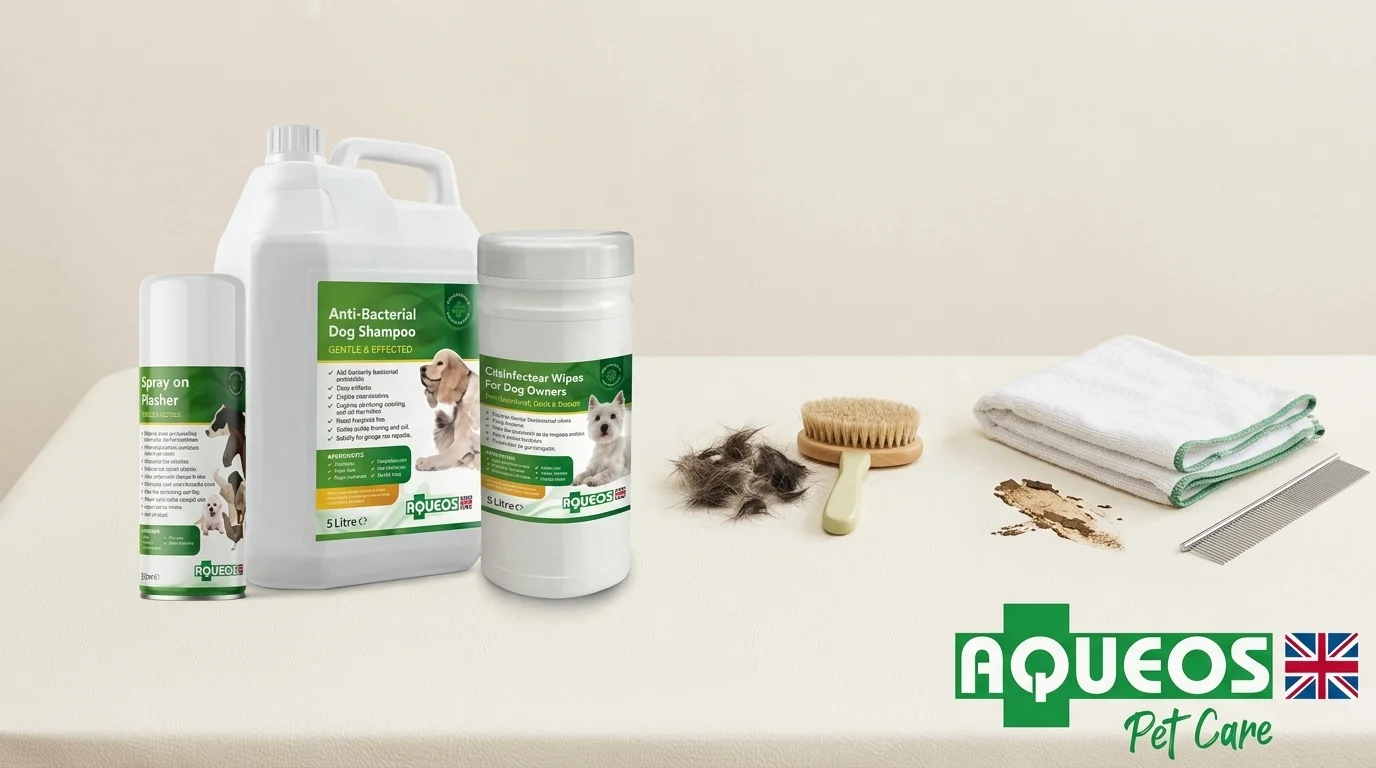 Anti Bacterial Anti Itch Dog Shampoo Aqueos