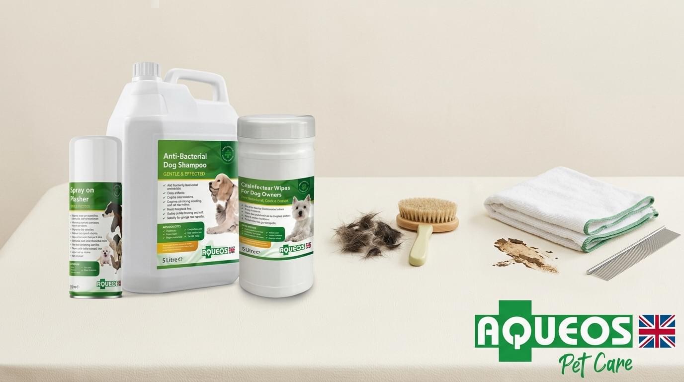 Anti Bacterial Anti Itch Dog Shampoo Aqueos