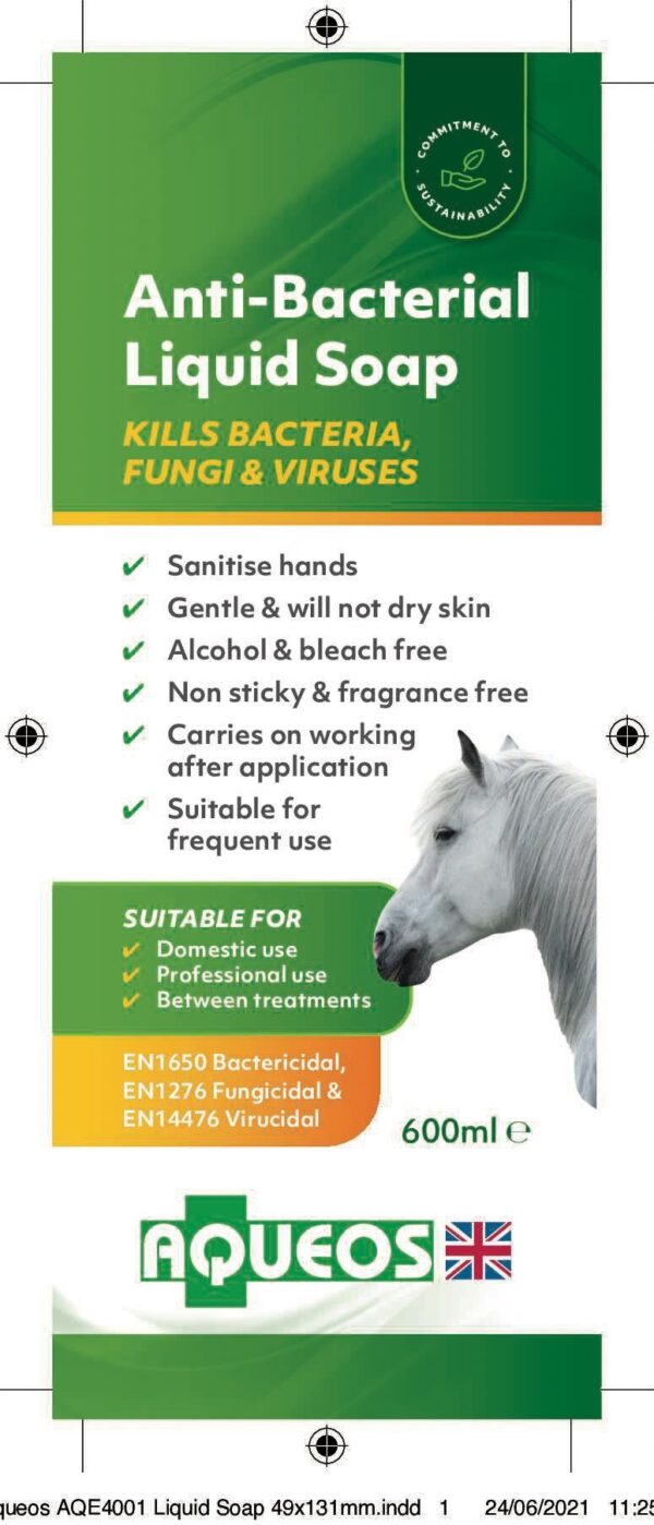 Equine Liquid Soap 600ml-1