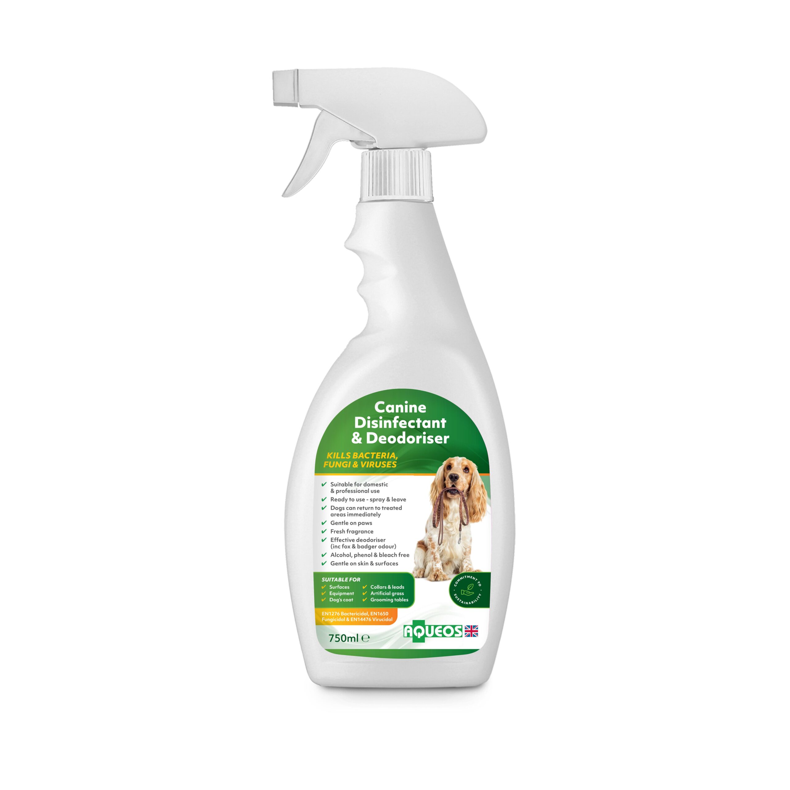 Canine Disinfectant & Deodoriser Spray 750ml Disinfectant and deodoriser for dogs-0