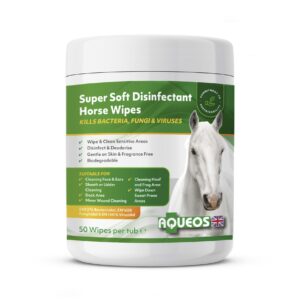 Super Soft Disinfectant Horse Wipes Tub-0