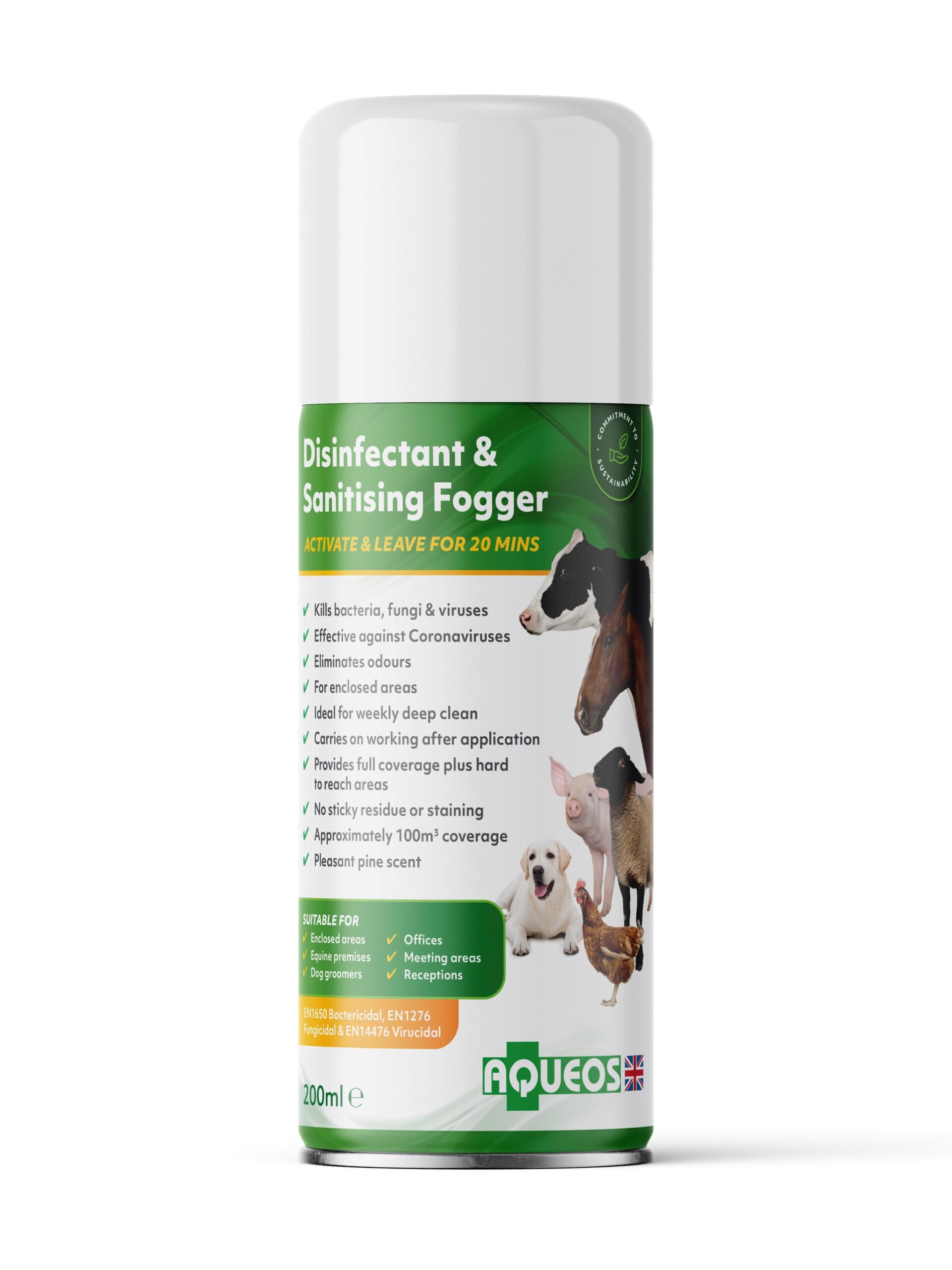 Aqueos disinfectant & sanitising fogger-0
