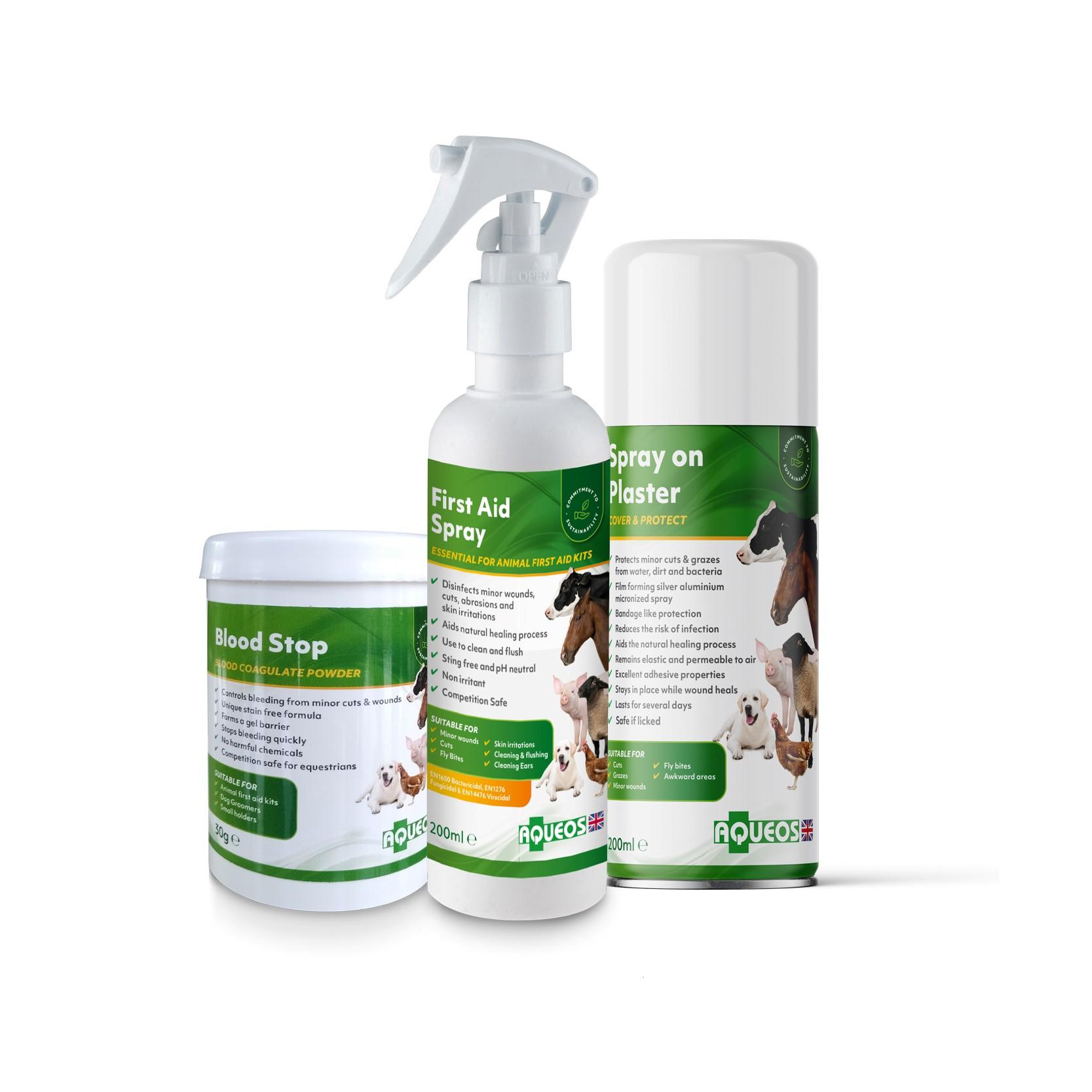Aqueos Animal First Aid Trio-0