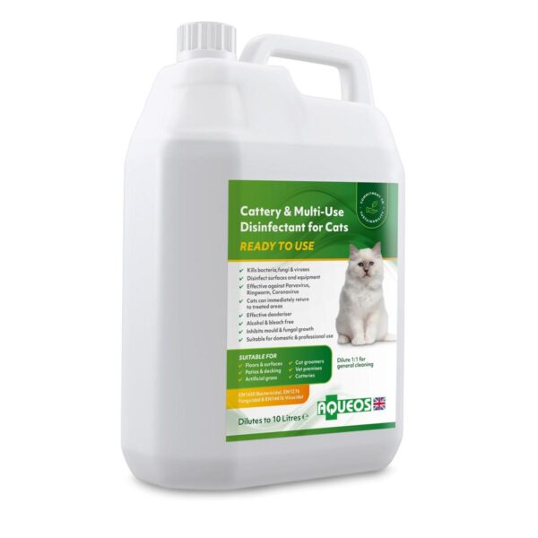 Cat Disinfectant & Deodoriser 5L (Dilutes to 10L) Disinfectant for cats-0